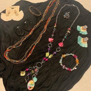 Jewelry Bundle! - Necklaces-Earrings-Ring-Bracelets